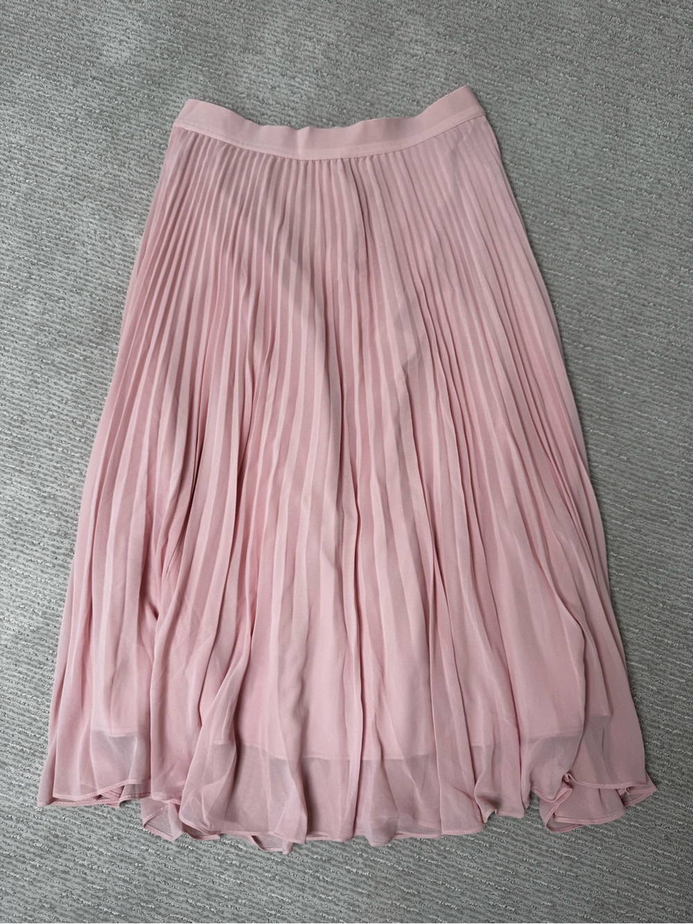 Gentle Fawn x Jilly Box Blush Pleated Midi Skirt- NWT